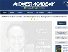 Tablet Screenshot of midwestacademy.com